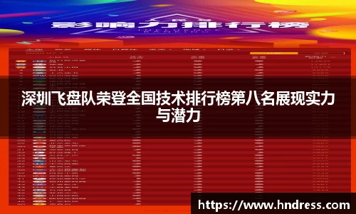 深圳飞盘队荣登全国技术排行榜第八名展现实力与潜力
